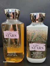 Set of Bath  Body Works IN THE STARS Shower Gel 10 oz  Body Lotion 8 oz NEW