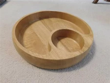 Chips and Dip Wood Bowl Blonde Wood by The Cellar for RH Macy & Co