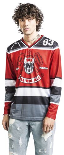 Amplified 83 Kill 'Em All Metallica Hockey Jersey Thrash Metal Band Sport Jersey - Picture 3 of 5