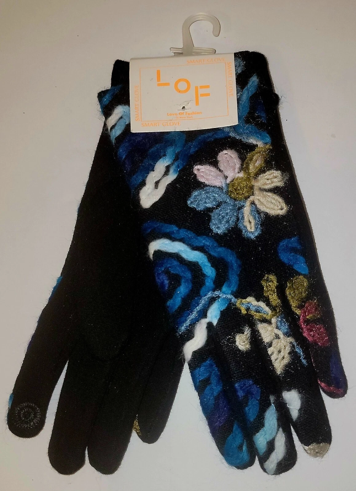 Lof Multicolored Smart Gloves Size M