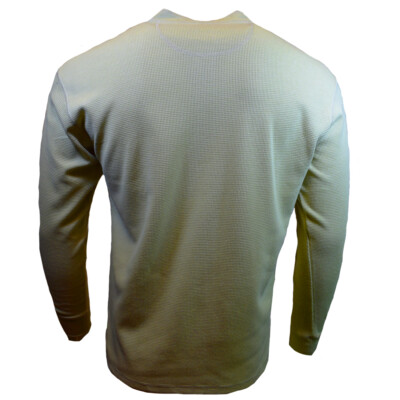 T-shirt Maglietta Uomo Casual Scollo A V Inverno Autunno Henley - Foto 3