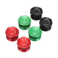 Fork Bolts Cap Shock Absorber Cover For KAWASAKI Z 400/650 ER-6N/F VULCAN S 650