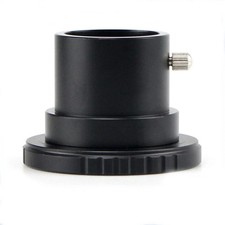 Telescope eyepiece adapter parts SCT threaded 1.25-inch adapter telescope black