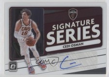 2020-21 Panini Donruss Optic Signature Series Cedi Osman #SS-COS Auto rf2