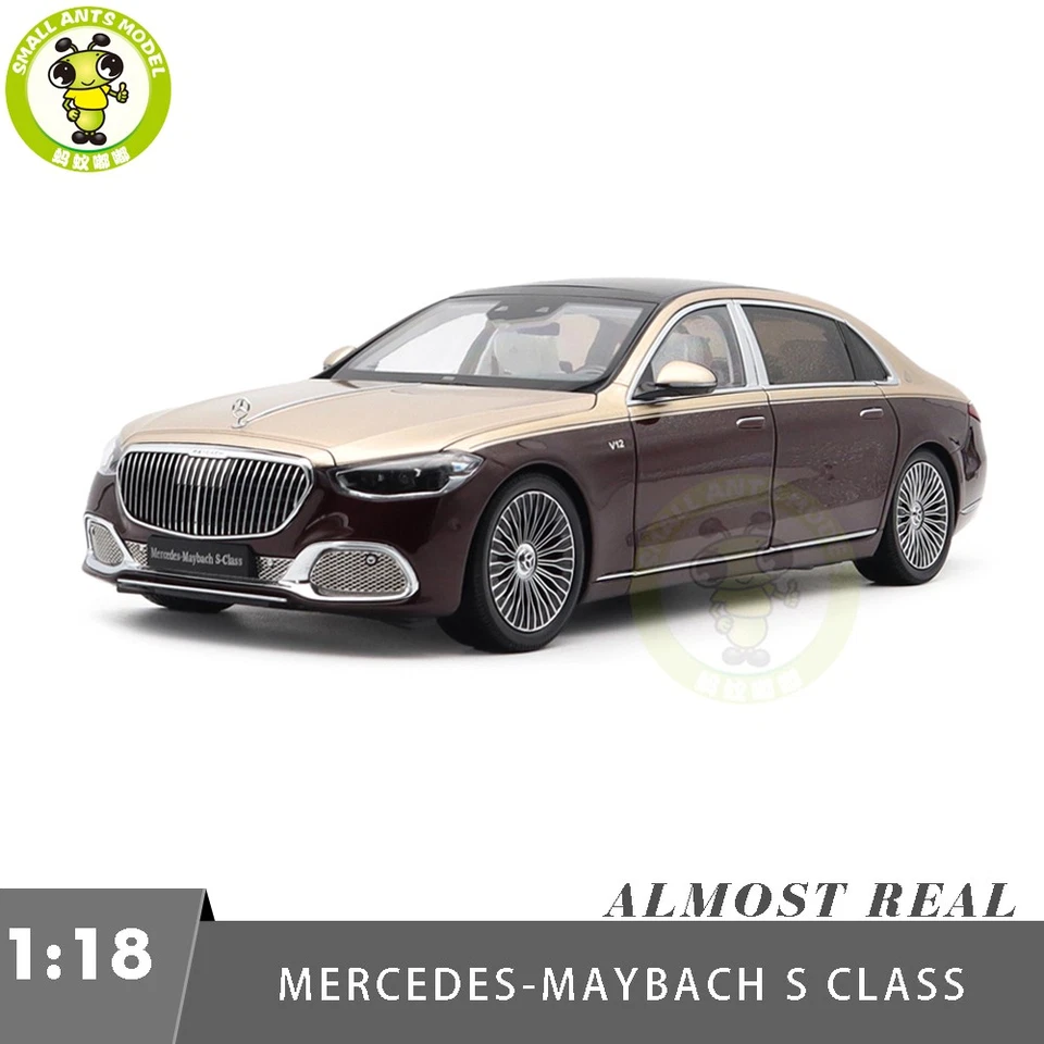 1/18 Benz Maybach S Class S680 2021 Almost Real 820122 Diecast Modellauto