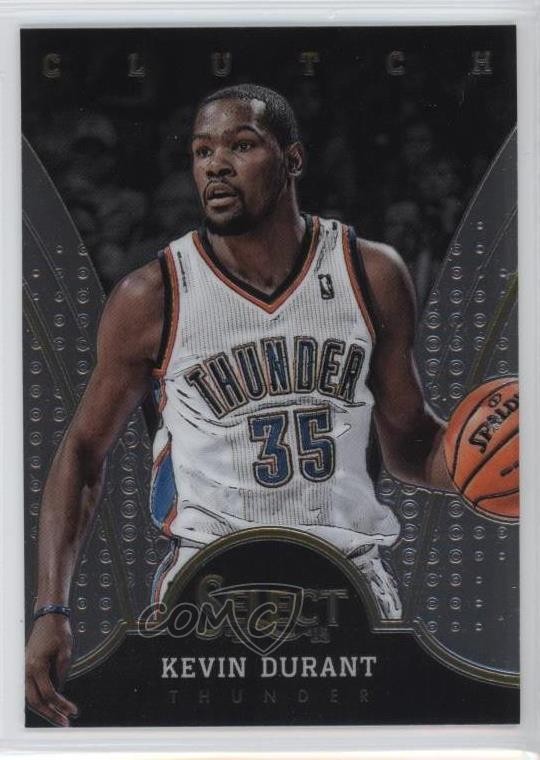 2013-14 Panini Select Clutch Kevin Durant #7 02v3