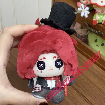 10cm Identity V Weeping Clown Joker Plush Doll Anime Stuffed Keychain Pendants