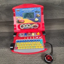 Lightning McQueen Learning Laptop VTech Disney Pixar Cars Educational Tested
