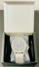 Gigandet Red Baron Automatik Armbanduhr, Edelstahl, Milanaiseband