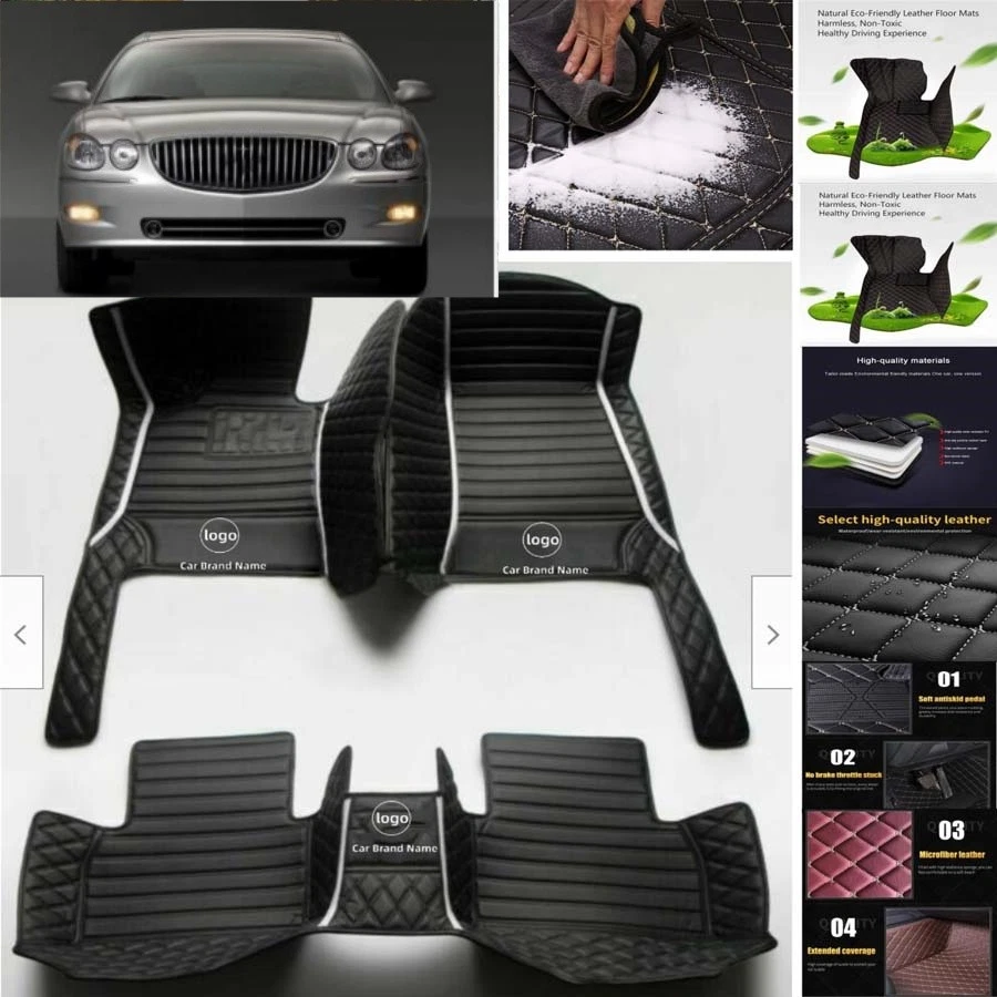 For Buick Park Avenue Car Floor Mats Floor Liners Car Carpet Guard Customizable - Image 3 of 4