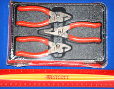 Snap-on Tools New 3 Piece 4 Orange Soft Grip Talon Grip Slip-joint Pliers Set Snap-on Tools New 3 Piece 4 Orange Soft Grip Talon Grip Slip-joint Pliers Set