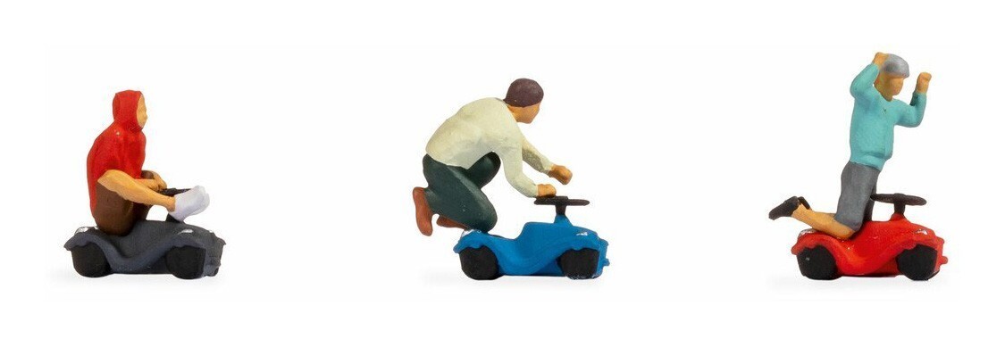 NOCH 15808 - Toy Figures On Cars H0 1:87