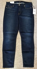 7 For All Mankind Slim Illusion Luxe Ankle Super Skinny, Breand New, Women Sz 32