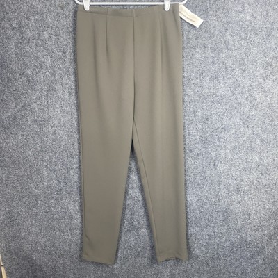 Allie coosh Sophia Pants Womens Size 32 Bungee Cord Brown bussiness Dress pant
