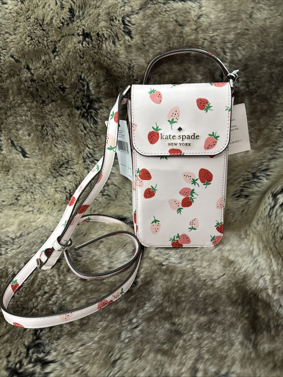 kate spade new york Staci Wild Strawberries North South Flap Phone