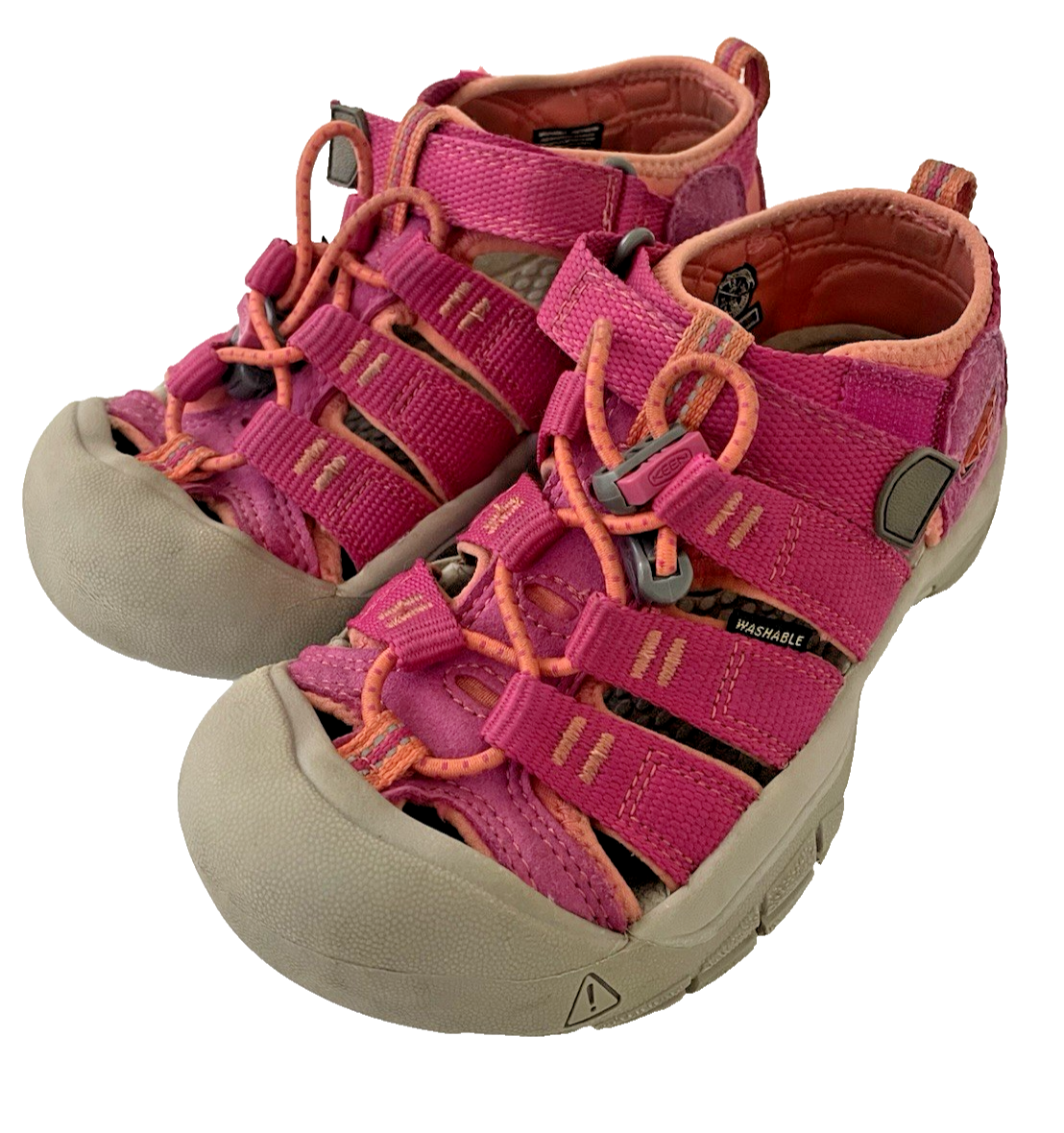 Sandalo KEEN Newport H2 bambino punta chiusa molto bacche fusion corallo taglia 13