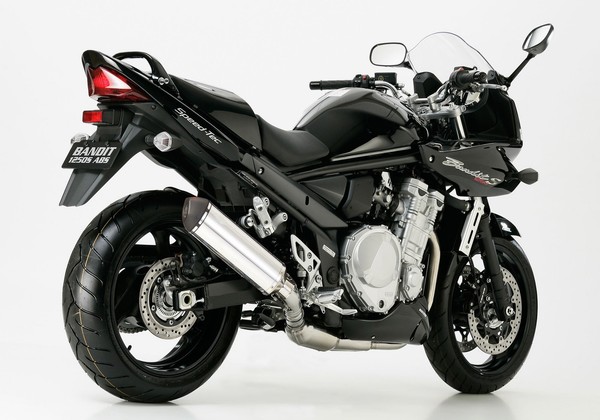 Shark DSX-5 Slip On ErsatzdäMpfer (4-1) FüR Suzuki GSF 1250 Bandit S 1255 07-16-image