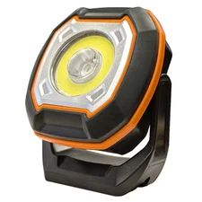 Rechargeable Magnetic Generator Work Light and Lithium-Ion Power Bank