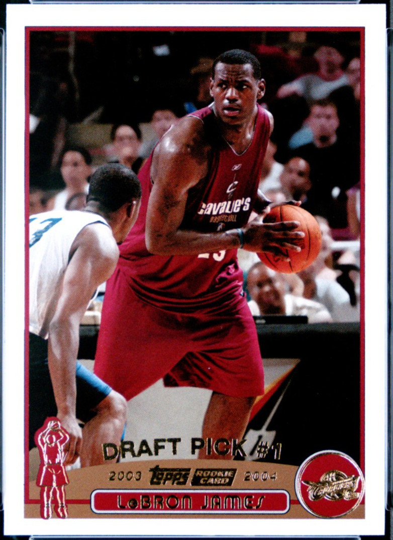 Lebron James 2003-04 Topps Collection #221 Rookie Card RC