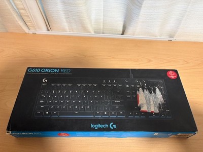 Logitech G610 Orion Red Mechanical Gaming Keyboard Cherry MX Red Open Box