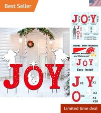 Outdoor Christmas Decorations -Joy Nativity Sets for Christmas Outdoor Xmas N...