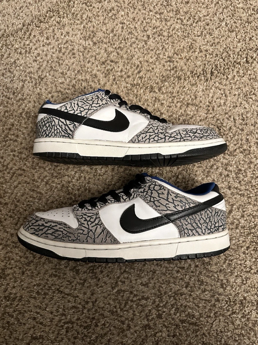 Nike Supreme x Dunk Pro SB Low Black Cement for Sale