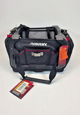 #ad HUSKY 16 In. Stack Tool Tote $80.89