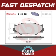 Brake Pads Set fits LEXUS IS250 Mk2, Mk3 2.5 Front 05 to 15 4GR-FSE Brembo New