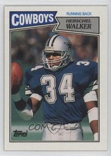 1987 Topps Herschel Walker (Running Back in Light Blue) #264 1ru7