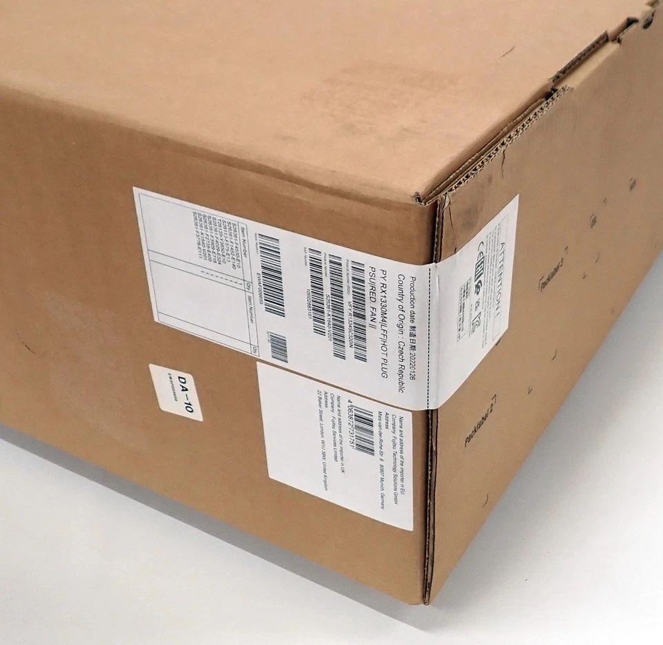 NEW Fujitsu Primergy RX1330 M4 4-Core E-2224 16GB RAM 4x 3.5" Bay 1U Rack Server - Image 4 of 4