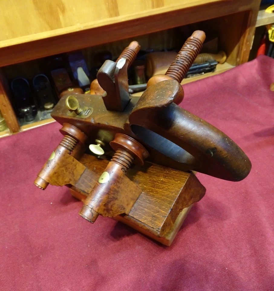 Avión arado (arado) Ohio Tool Co. No 100 mango 1/4" Ohio Iron Beauty GWR Foto 4 de 4