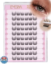 EMEDA Self Adhesive Eyelashes Clusters - Stress Free to Wear More Stickier Cl