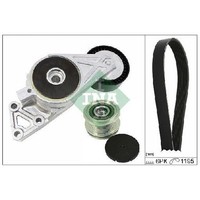 Keilrippenriemensatz FüR VW Caddy 2K 1.6 2.0 04 Bis 15 INA QualitäT AWP