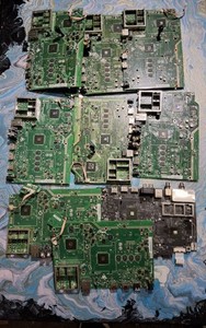 DIGGING UP PRECIOUS METALS! 🌋 5.4 lbs Pace Motherboards QFP Ic Chips 