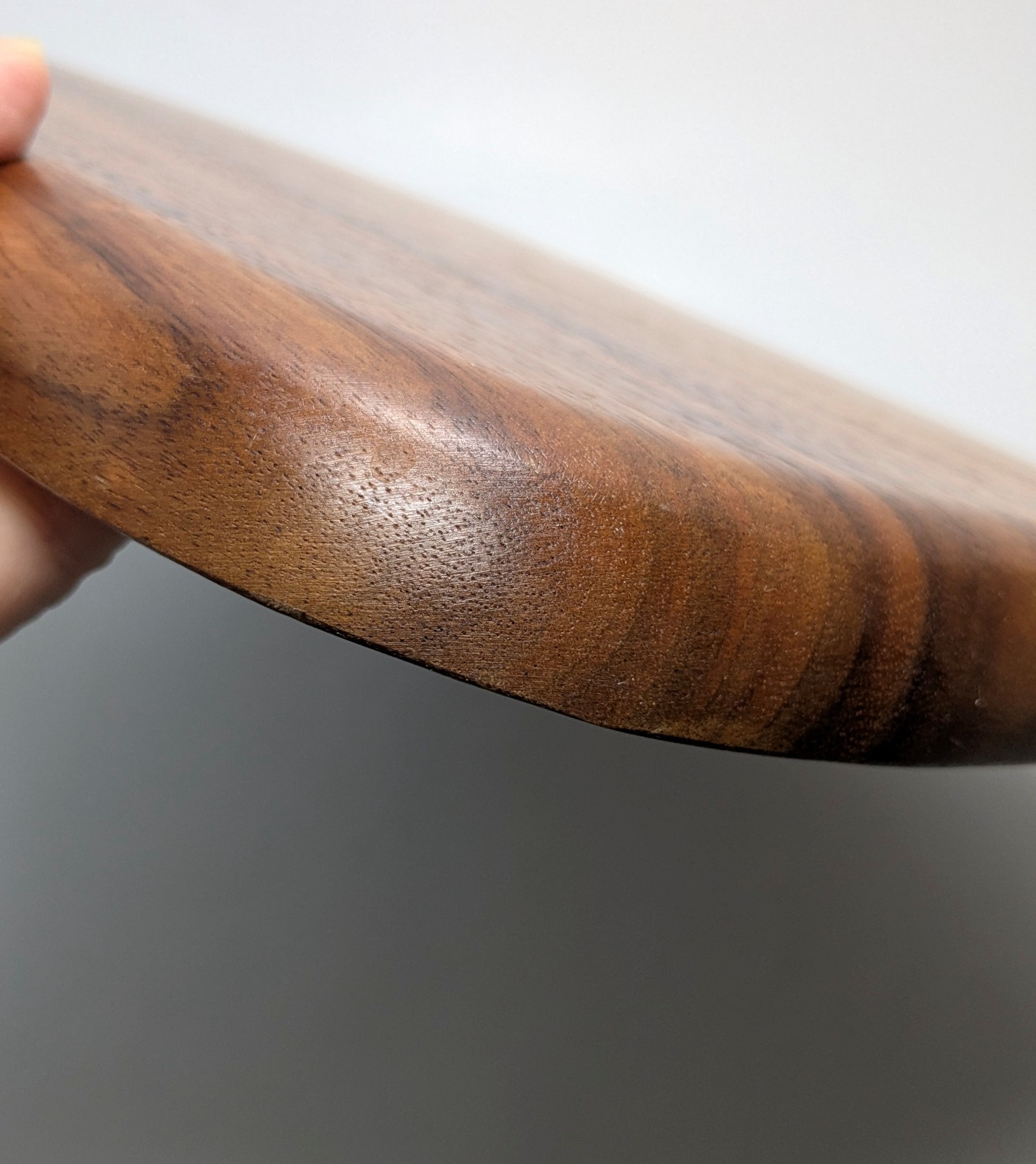 Blair Hawaii Koa Wood Square Tray 11.75 inch Curly Koa Wood Vintage Tray