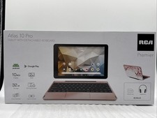 RCA Atlas Pro 10" RAM 32GB Touchscreen Keyboard WiFi Bluetooth Cherry Blossom
