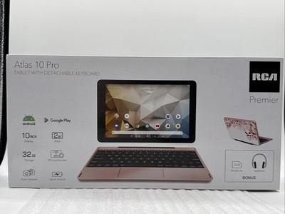 RCA Atlas Pro 10'' RAM 32GB Touchscreen Keyboard WiFi Bluetooth Cherry Blossom