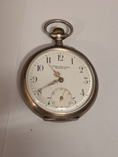 Jugendstil Silber Taschenuhr aus BRESLAU - Max Frenzel um 1900 RARITÄT
