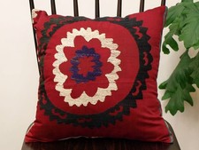 Old Suzani Cushion Cover CZ-265 41x40cm