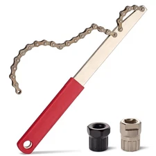 Bike Freewheel Removal Tool with Chain Whip and Bicycle Sprocket Removal