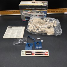 Vintage Opened Monogram Boss Mustang Street Machine 1/24 Scale Model Complete 