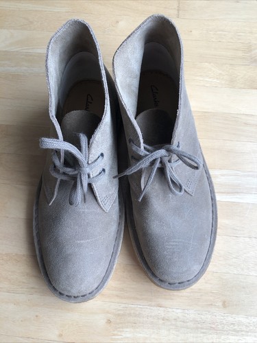 Womens Clarks Desert Boots Taupe Size 7 