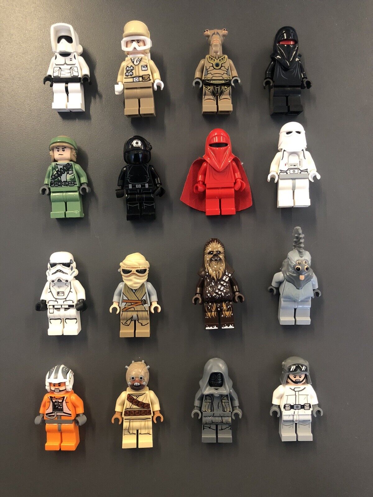LEGO Star Wars Minifigure Lot of 16! Troopers, Guards, Geonosian, Pilots, MORE!