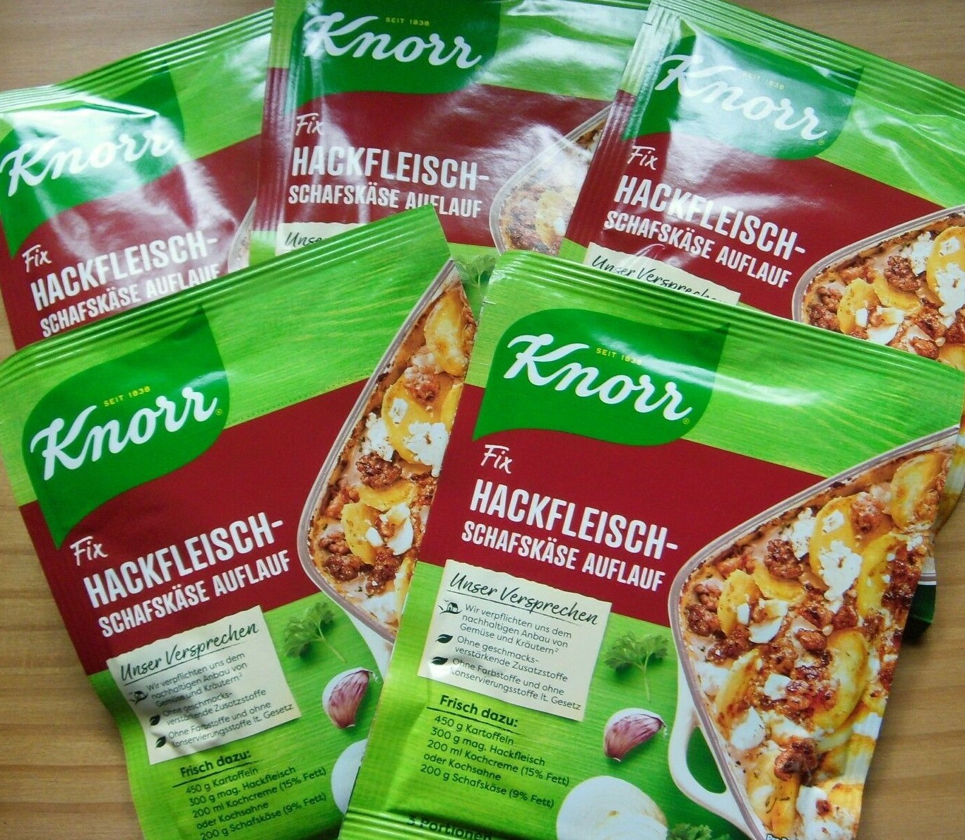 Knorr Fix Hackfleisch-Schafkäse-Auflauf (2 58/3.5oz) 5 .5oz for sale ...