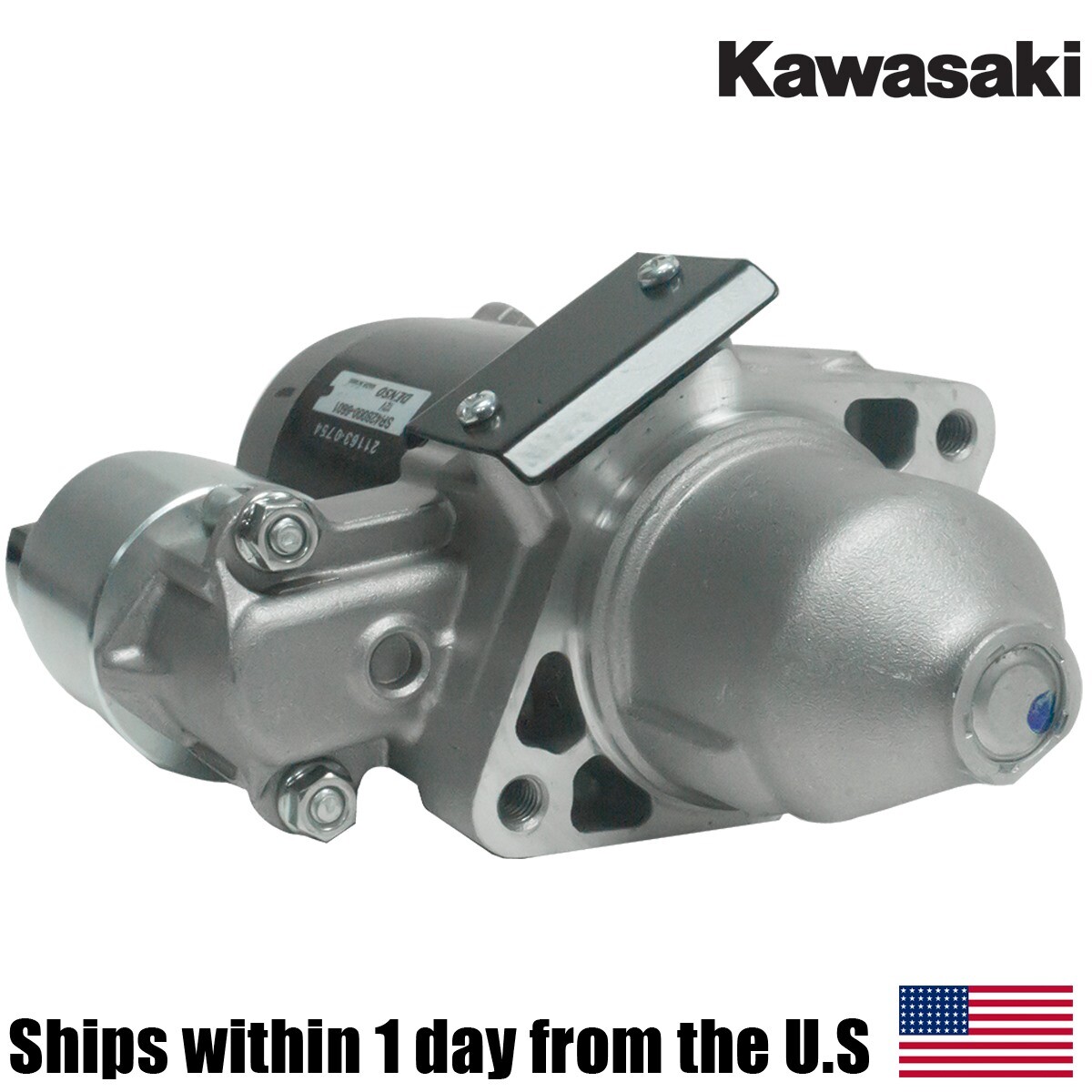 Electric Starter Motor Lawn Tractor Mower KAWASAKI 21163-2068:Start