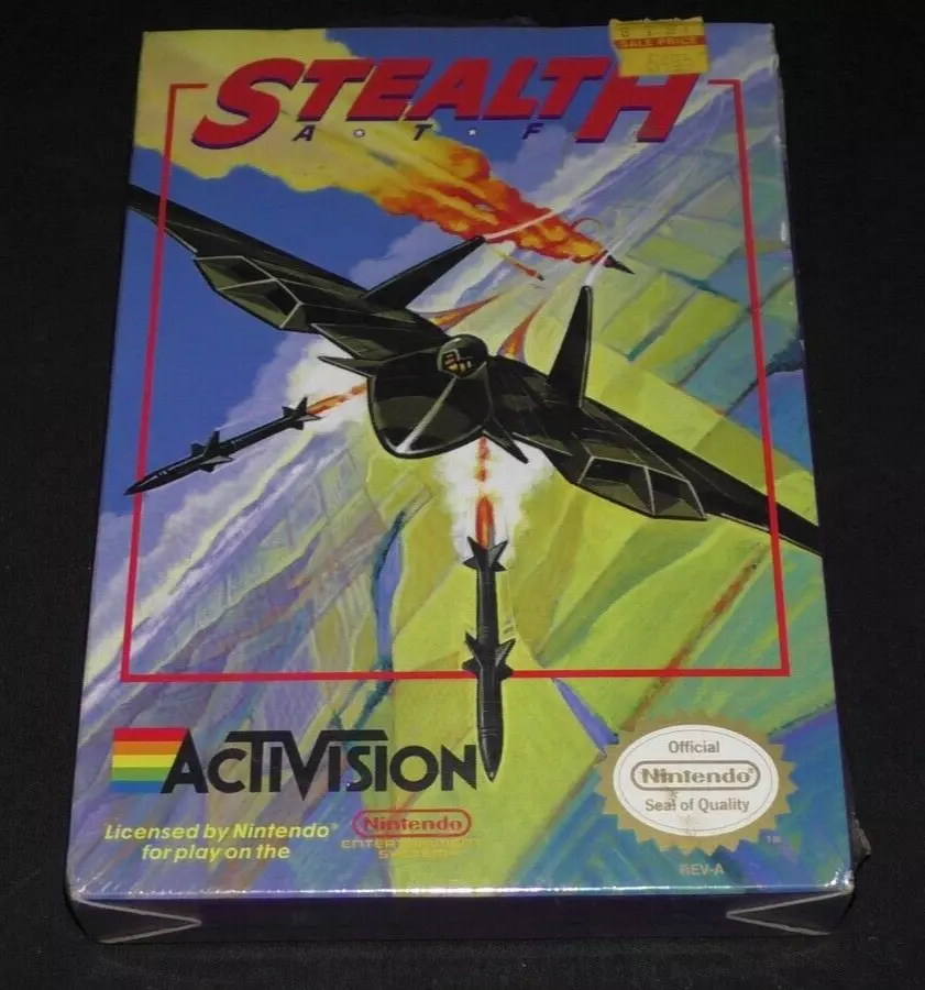 Stealth ATF New Sealed CIB NES Nintendo Complete Video Game Games
