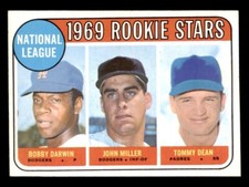 1969 Topps Baseball #641 N.L. Rookies NM/MT *e3