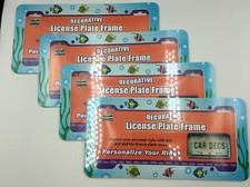 Tropical Fish License Plate Frame Beach Theme 12.5 X 6.25 Lot Of 4 Tropical Fish License Plate Frame Beach Theme 12.5 X 6.25 Lot Of 4