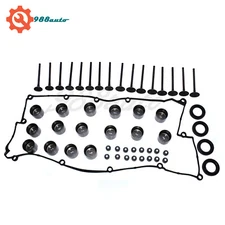 Intake Exhaust Valves & Stem Seals & Lifter & Gasket for 01-12 Hyundai Kia 2.0L