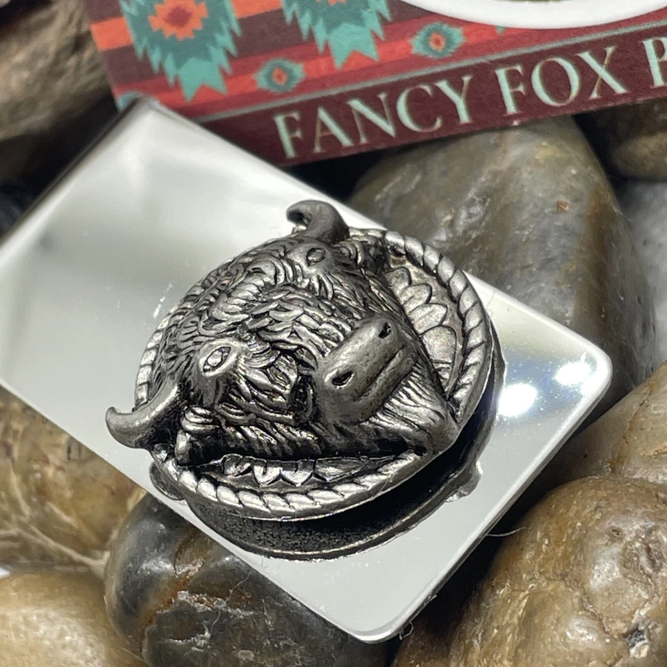 BUFFALO 3D Clip de Dinero Acero Inoxidable Calidad Boda Fiesta Regalo DÍA DEL PADRE NUEVO Foto 4 de 4